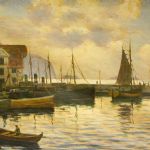887 2418 OIL PAINTING